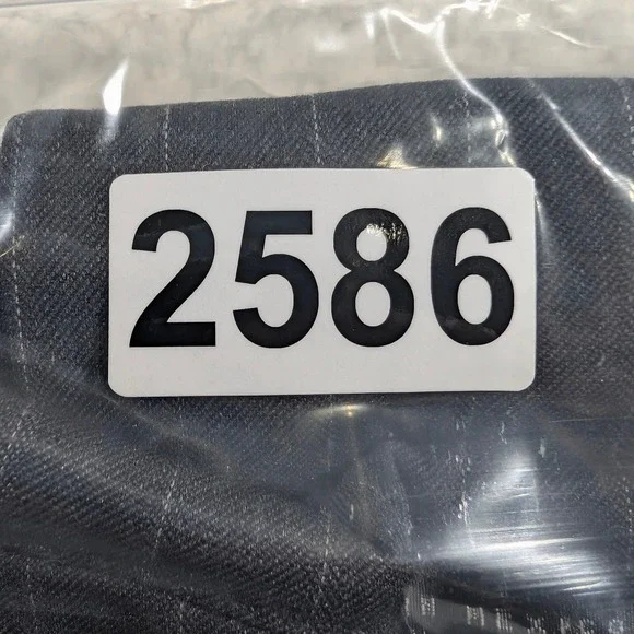 Jones New York Men's 50L Dark Gray Pinstripe 100% Wool Two-Button Suit Jacket - Picture 6 of 6